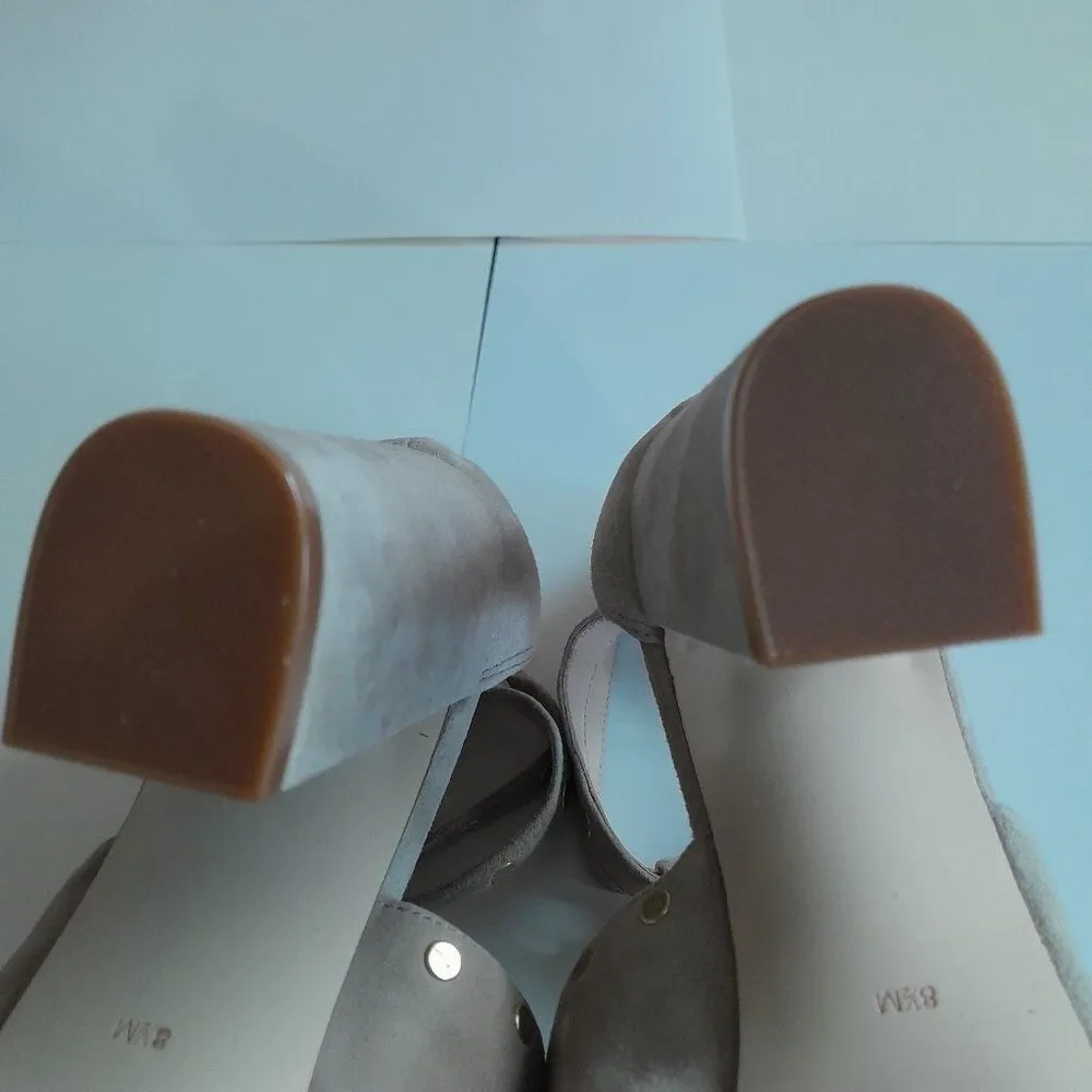 Nicole Miller Artelier Jagger Heel Sandal Size 8.5 M